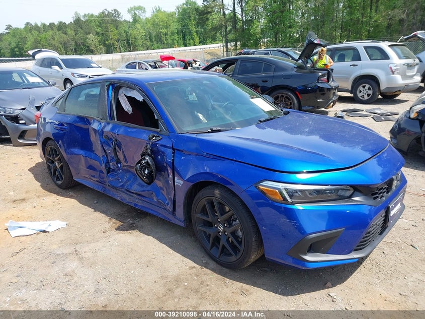 2022 HONDA CIVIC SI SEDAN - 2HGFE1E58NH476460