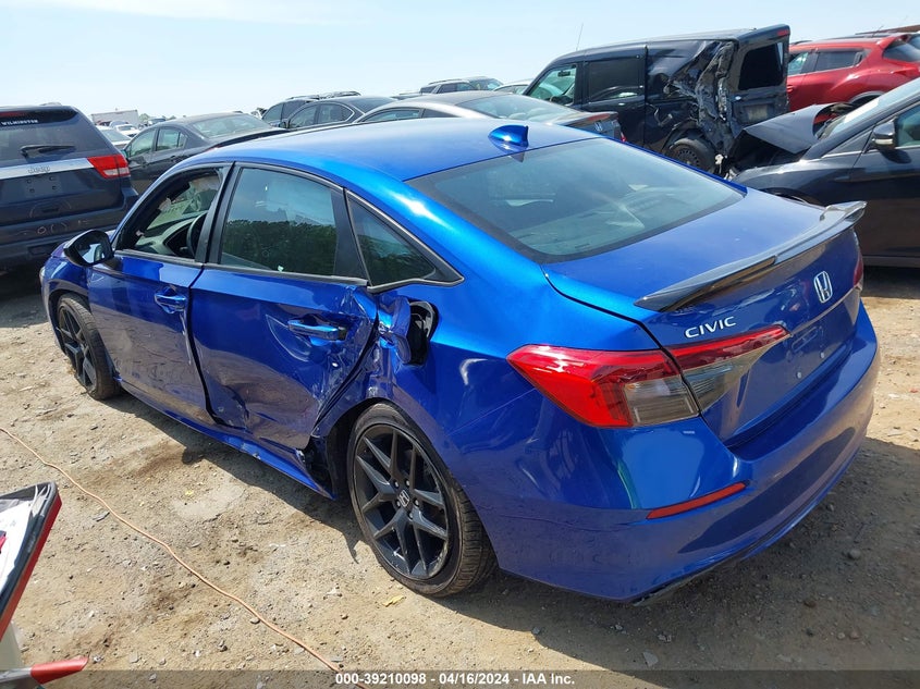 2022 HONDA CIVIC SI SEDAN - 2HGFE1E58NH476460