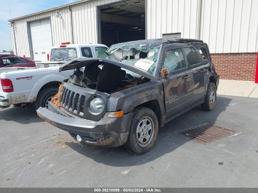 2016 Jeep Patriot Sport VIN: 1C4NJRBB5GD545149 Lot: 39210099