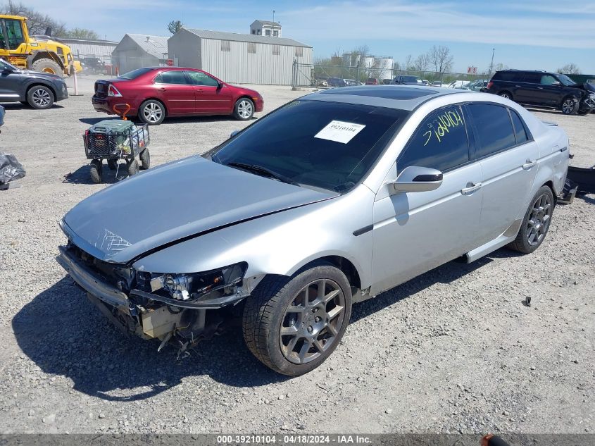 2008 Acura Tl Type S VIN: 19UUA76518A025071 Lot: 39210104