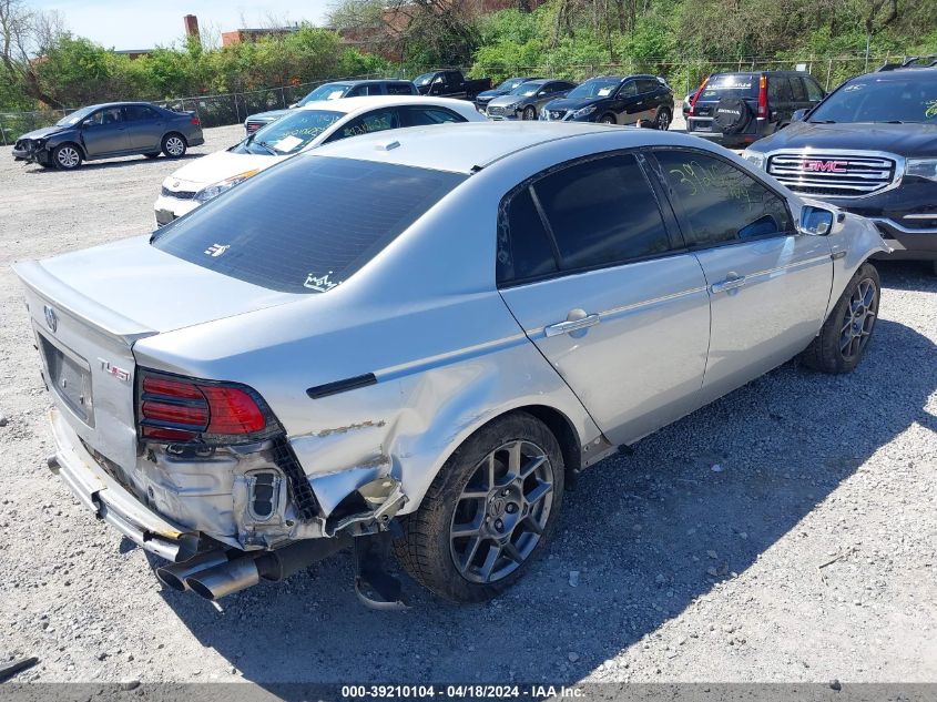 2008 Acura Tl Type S VIN: 19UUA76518A025071 Lot: 39210104