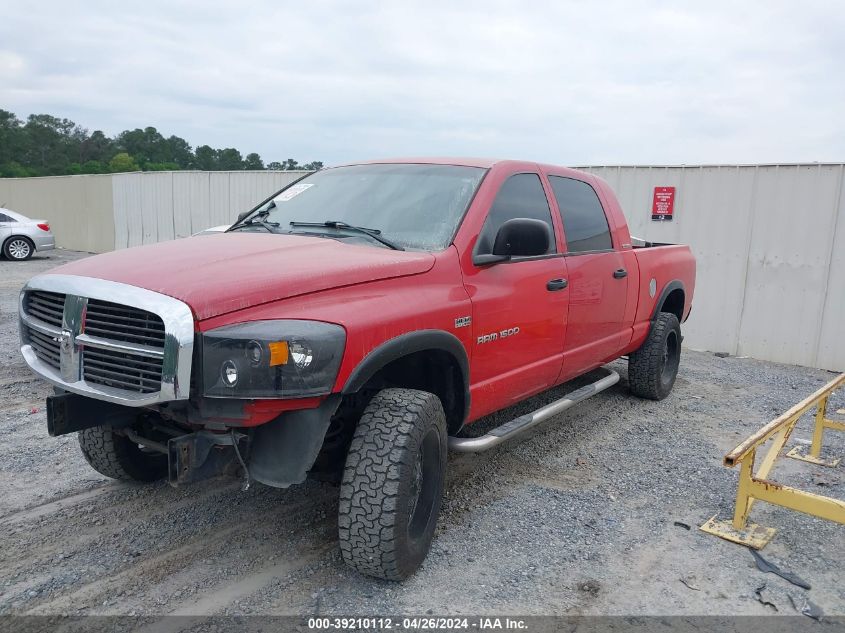 2006 Dodge Ram 1500 Slt VIN: 3D7KS19D66G146444 Lot: 39210112