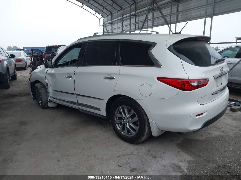 2013 Infiniti Jx35 VIN: 5N1AL0MM4DC338204 Lot: 39210115