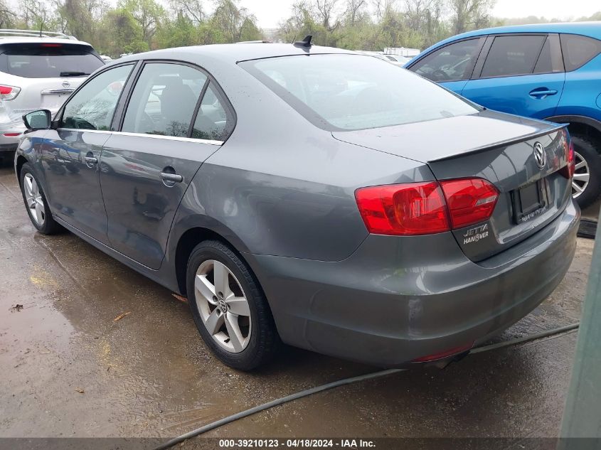 2012 Volkswagen Jetta 2.0L Tdi VIN: 3VW3L7AJ7CM417053 Lot: 39210123