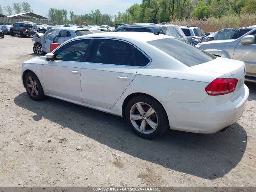 1VWBT7A33EC063243 | 2014 VOLKSWAGEN PASSAT