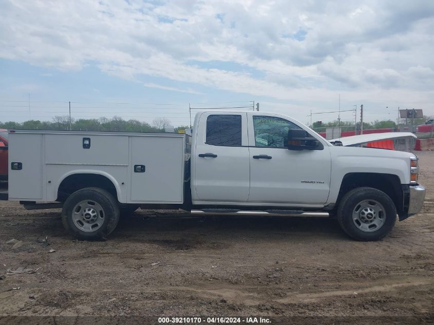 2018 Chevrolet Silverado 2500Hd Wt VIN: 1GB2KUEG9JZ132532 Lot: 39210170