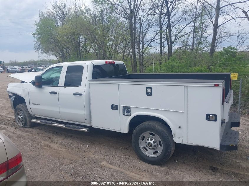 2018 Chevrolet Silverado 2500Hd Wt VIN: 1GB2KUEG9JZ132532 Lot: 39210170