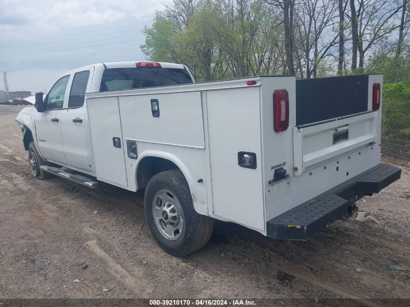 2018 Chevrolet Silverado 2500Hd Wt VIN: 1GB2KUEG9JZ132532 Lot: 39210170