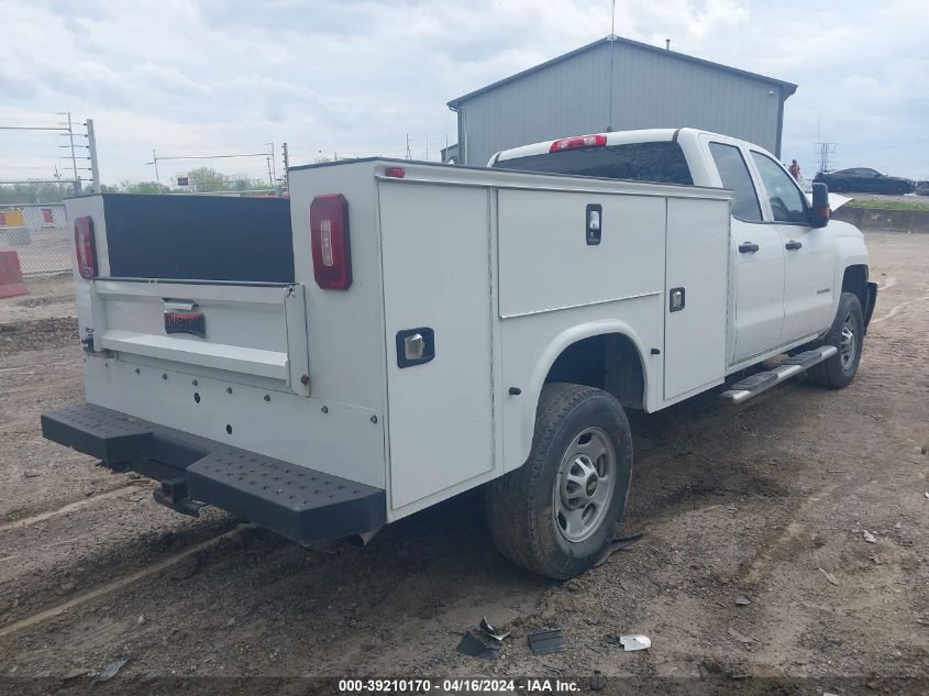 2018 Chevrolet Silverado 2500Hd Wt VIN: 1GB2KUEG9JZ132532 Lot: 39210170