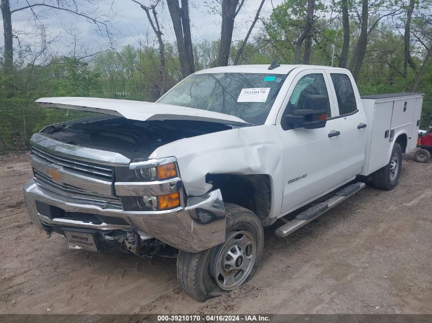 2018 Chevrolet Silverado 2500Hd Wt VIN: 1GB2KUEG9JZ132532 Lot: 39210170