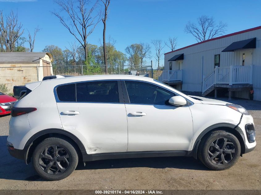 2022 Kia Sportage Lx VIN: KNDPM3AC8N7021318 Lot: 39210174