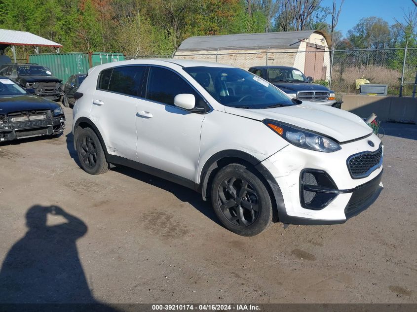 2022 Kia Sportage Lx VIN: KNDPM3AC8N7021318 Lot: 39210174