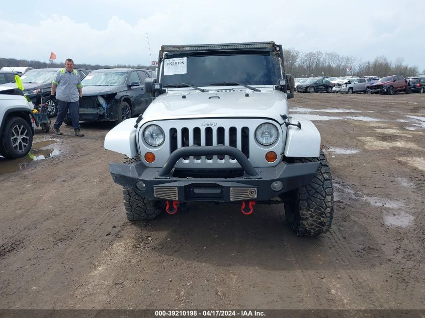 2008 Jeep Wrangler Unlimited Sahara VIN: 1J4GA59168L637029 Lot: 39210198