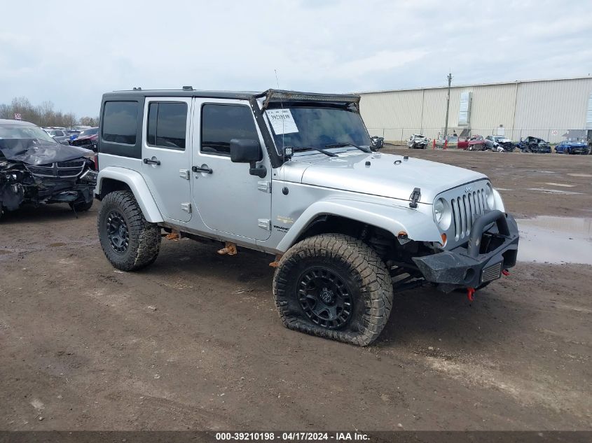 2008 Jeep Wrangler Unlimited Sahara VIN: 1J4GA59168L637029 Lot: 39210198