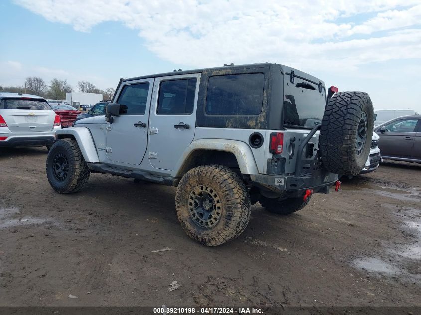 2008 Jeep Wrangler Unlimited Sahara VIN: 1J4GA59168L637029 Lot: 39210198