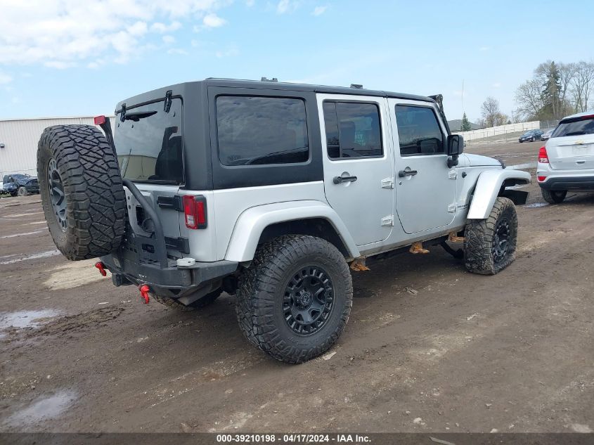 2008 Jeep Wrangler Unlimited Sahara VIN: 1J4GA59168L637029 Lot: 39210198