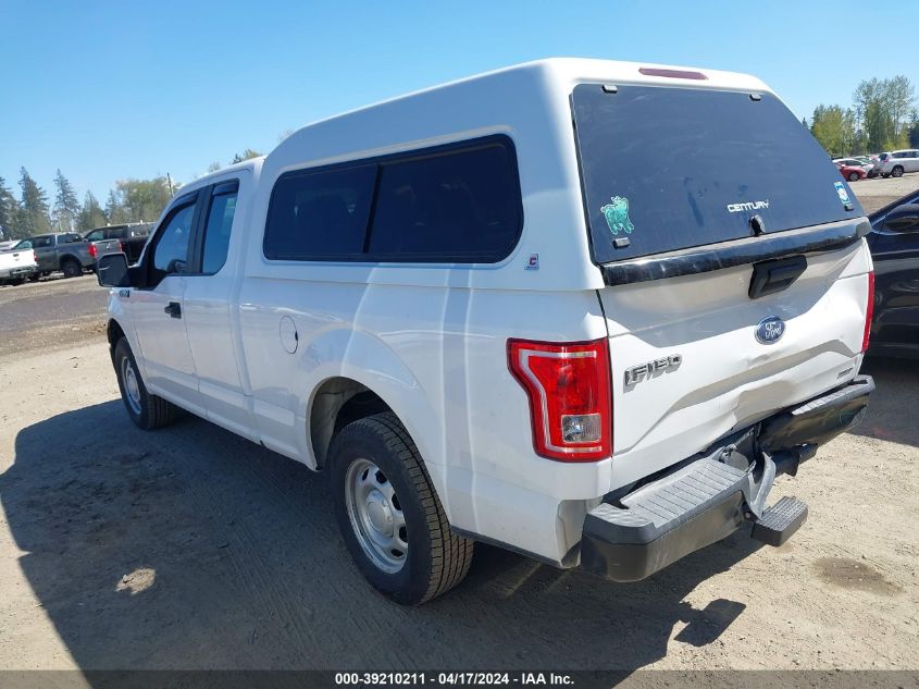 2015 Ford F-150 Xl VIN: 1FTEX1C83FKD61051 Lot: 39210211