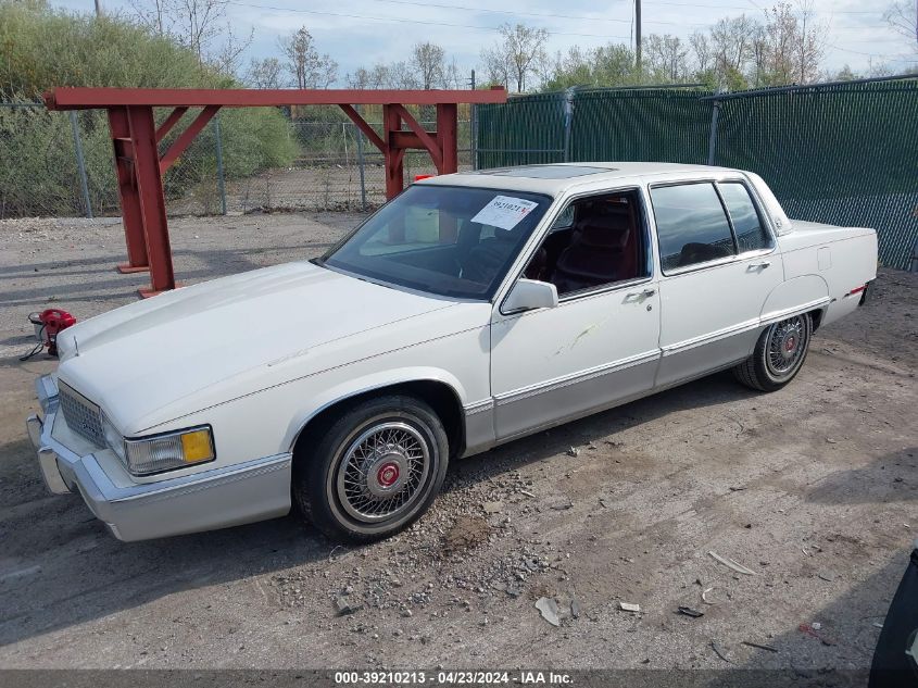 1990 Cadillac Fleetwood VIN: 1G6CB5335L4363419 Lot: 39210213