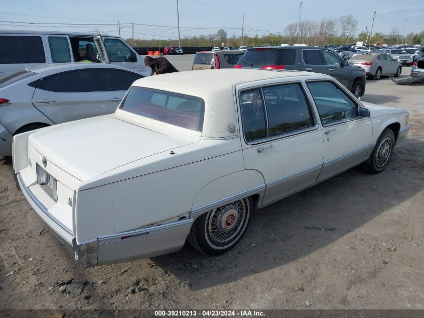 1990 Cadillac Fleetwood VIN: 1G6CB5335L4363419 Lot: 39210213