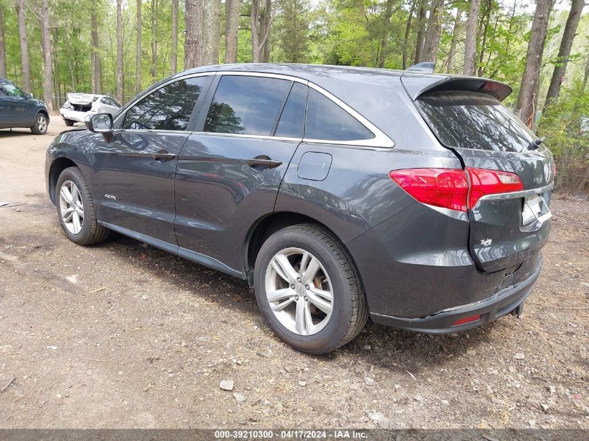 2015 Acura Rdx VIN: 5J8TB4H35FL010920 Lot: 39210300