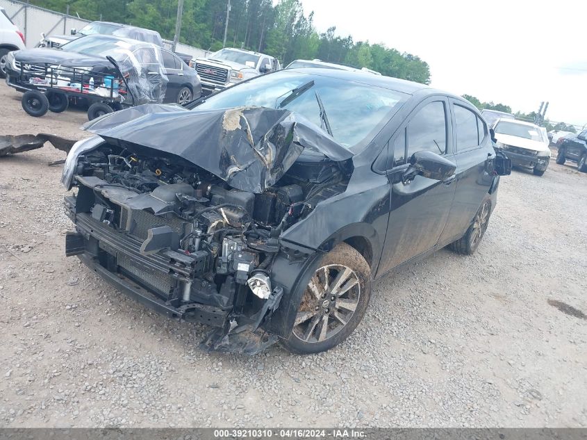 2022 Nissan Versa 1.6 Sv Xtronic Cvt VIN: 3N1CN8EV2NL839632 Lot: 39210310