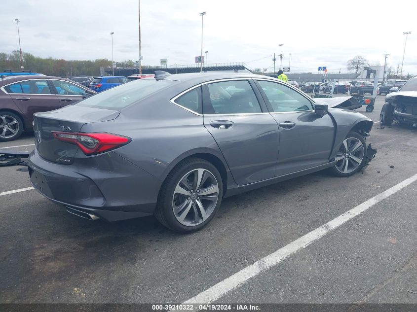 2023 Acura Tlx Advance Package VIN: 19UUB6F62PA004955 Lot: 39584306