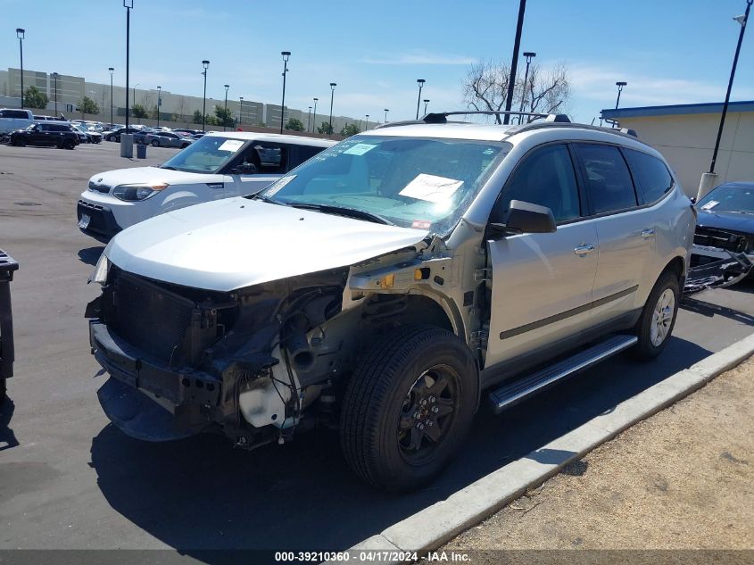 2014 Chevrolet Traverse Ls VIN: 1GNKRFED3EJ128268 Lot: 39210360