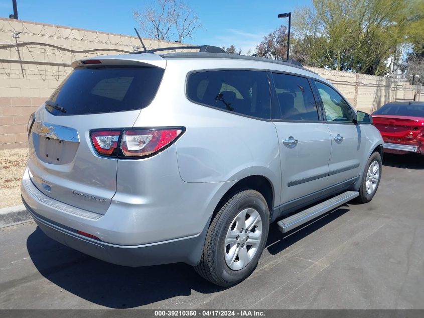 2014 Chevrolet Traverse Ls VIN: 1GNKRFED3EJ128268 Lot: 39210360