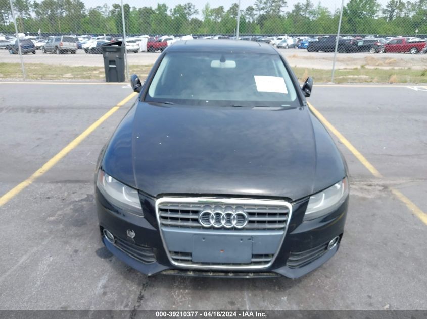 WAUAFAFL3CN009905 | 2012 AUDI A4