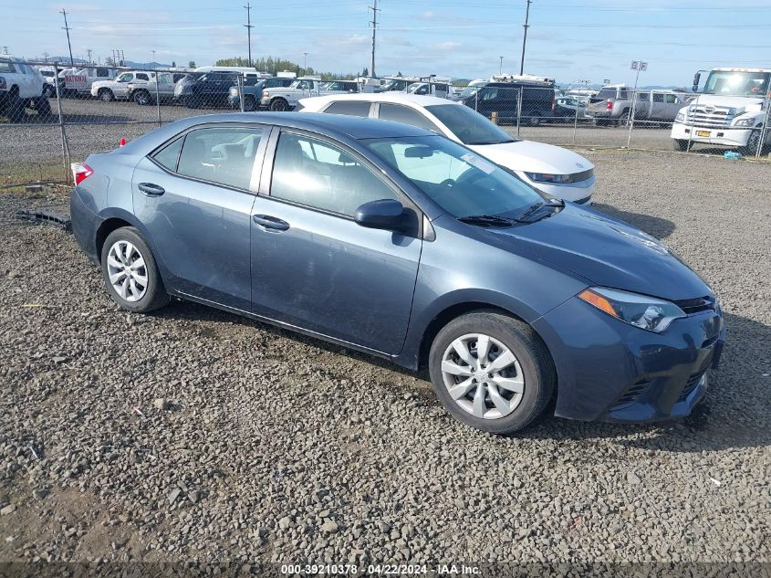 2016 TOYOTA COROLLA LE - 2T1BURHE2GC484593