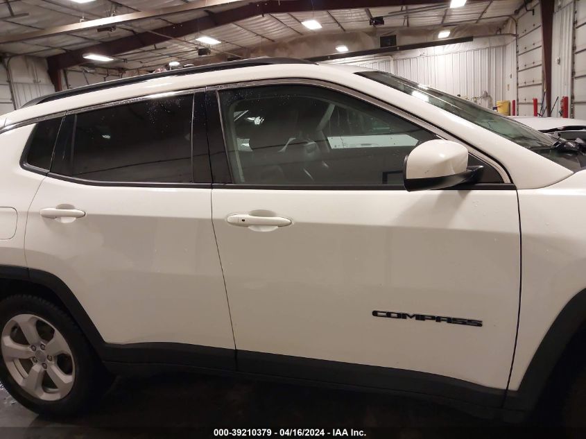 2018 Jeep Compass Latitude Fwd VIN: 3C4NJCBB3JT300607 Lot: 39210379