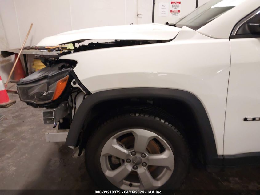 2018 Jeep Compass Latitude Fwd VIN: 3C4NJCBB3JT300607 Lot: 39210379