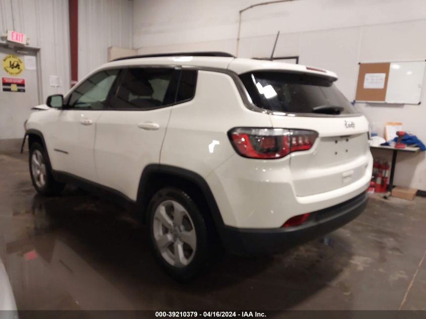 2018 Jeep Compass Latitude Fwd VIN: 3C4NJCBB3JT300607 Lot: 39210379