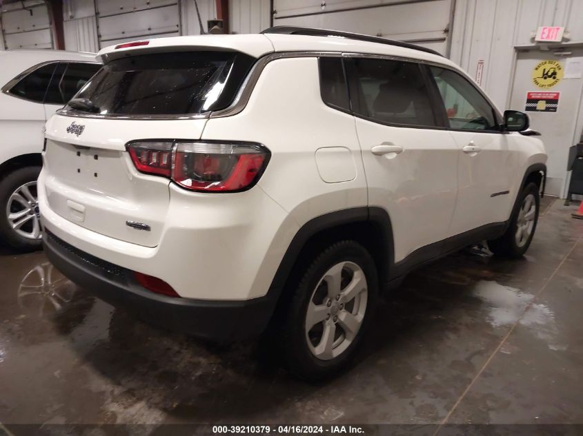 2018 Jeep Compass Latitude Fwd VIN: 3C4NJCBB3JT300607 Lot: 39210379