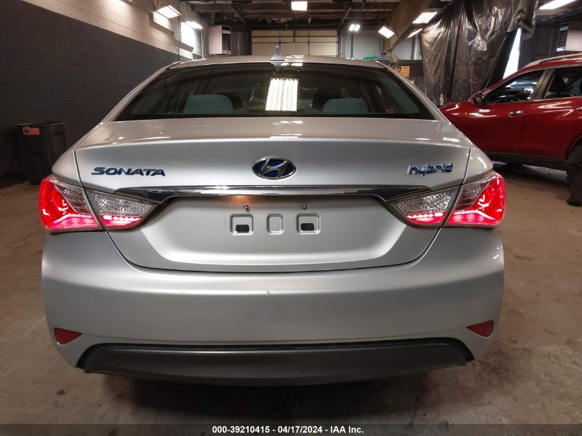 2011 Hyundai Sonata Hybrid VIN: KMHEC4A4XBA005544 Lot: 39210415