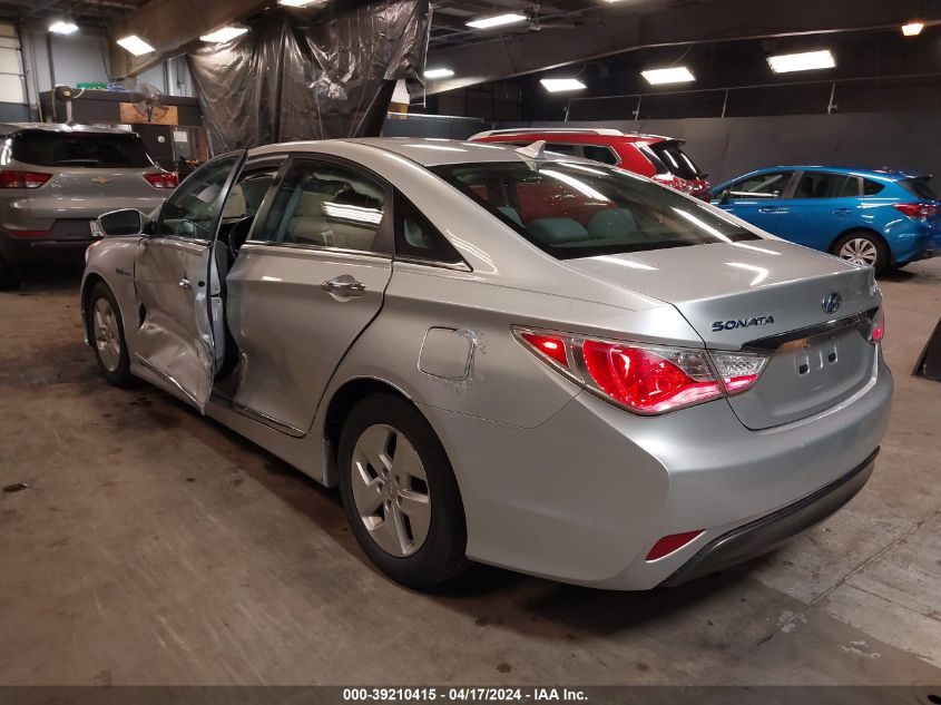 2011 Hyundai Sonata Hybrid VIN: KMHEC4A4XBA005544 Lot: 39210415