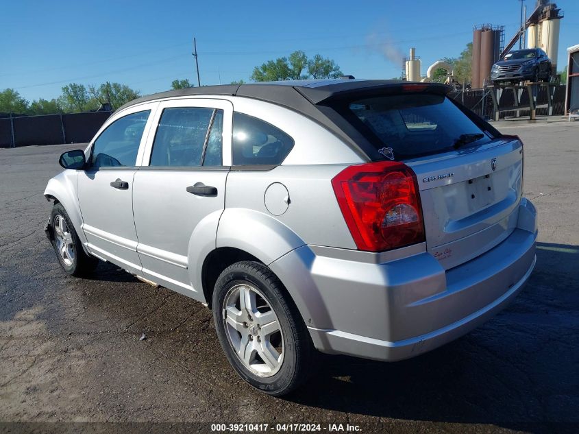 2007 Dodge Caliber Sxt VIN: 1B3HB48B97D315359 Lot: 39210417