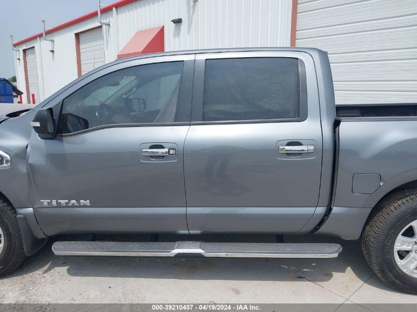 2017 Nissan Titan Sv VIN: 1N6AA1E69HN533349 Lot: 39210457