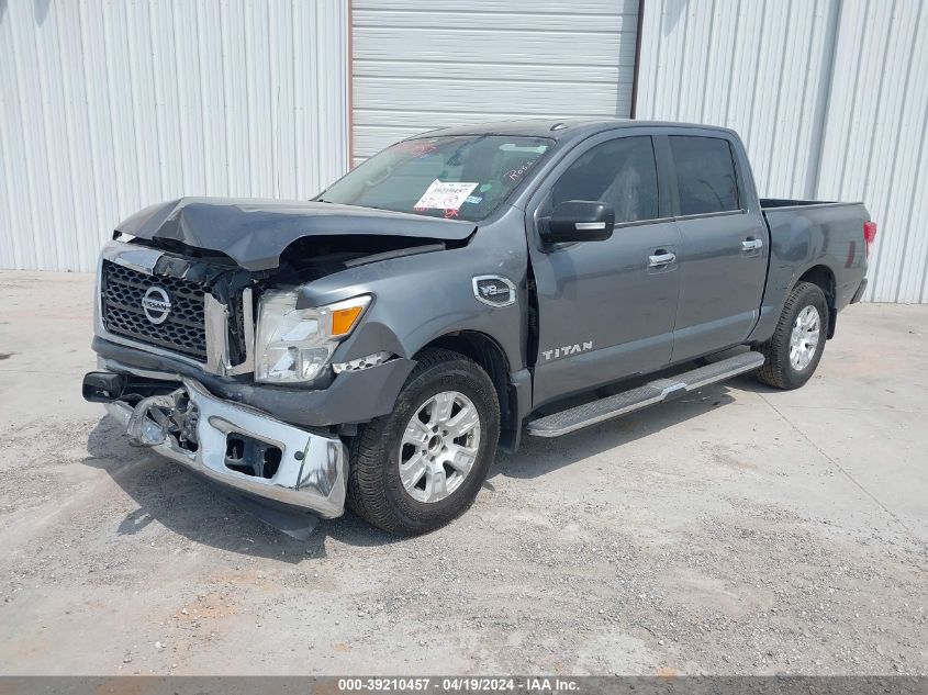 2017 Nissan Titan Sv VIN: 1N6AA1E69HN533349 Lot: 39210457