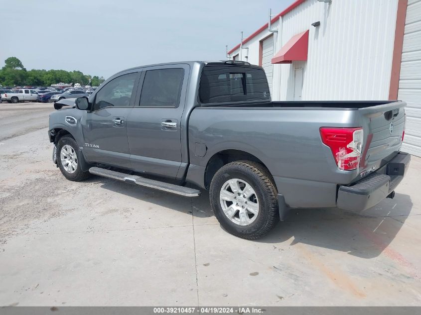 2017 Nissan Titan Sv VIN: 1N6AA1E69HN533349 Lot: 39210457