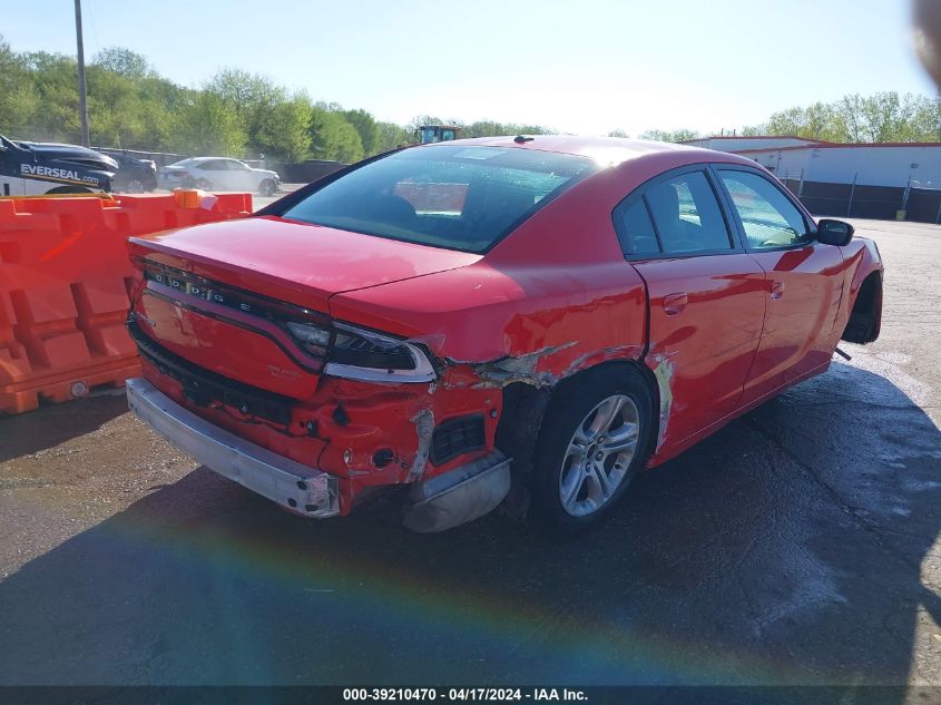 2020 Dodge Charger Sxt Rwd VIN: 2C3CDXBG1LH254504 Lot: 39210470