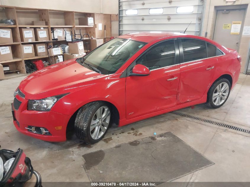 2014 Chevrolet Cruze Ltz VIN: 1G1PG5SB2E7293994 Lot: 50820774