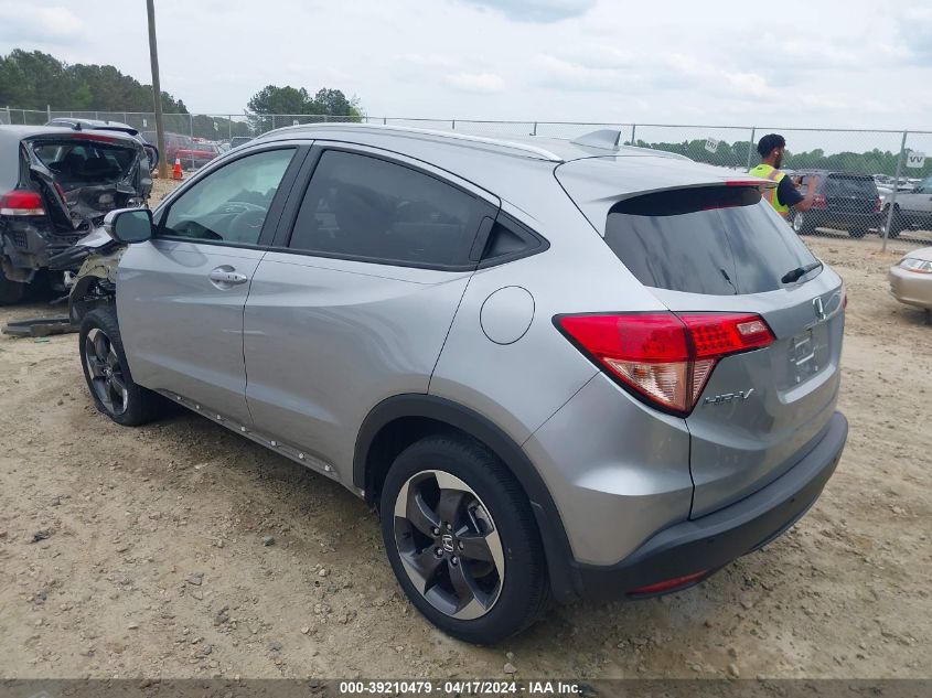 2018 Honda Hr-V Ex-L VIN: 3CZRU5H78JM704840 Lot: 39210479