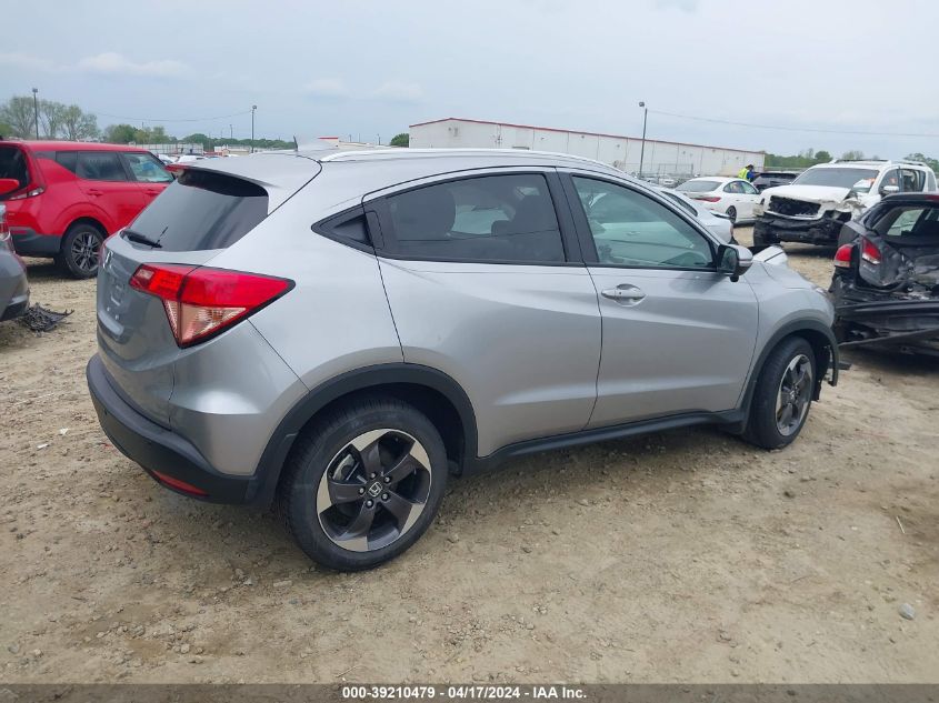 2018 Honda Hr-V Ex-L VIN: 3CZRU5H78JM704840 Lot: 39210479