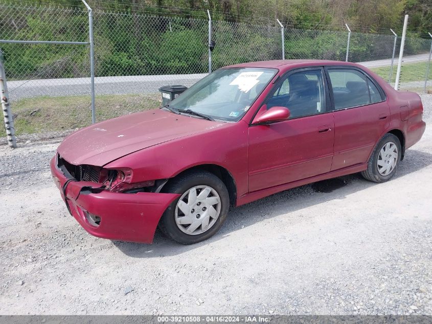 2T1BR12E61C445458 | 2001 TOYOTA COROLLA