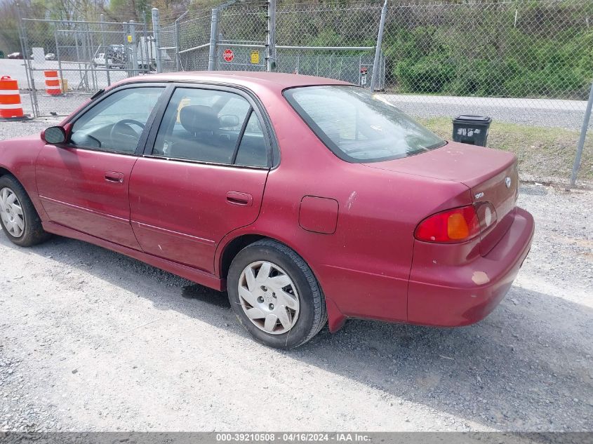 2T1BR12E61C445458 | 2001 TOYOTA COROLLA