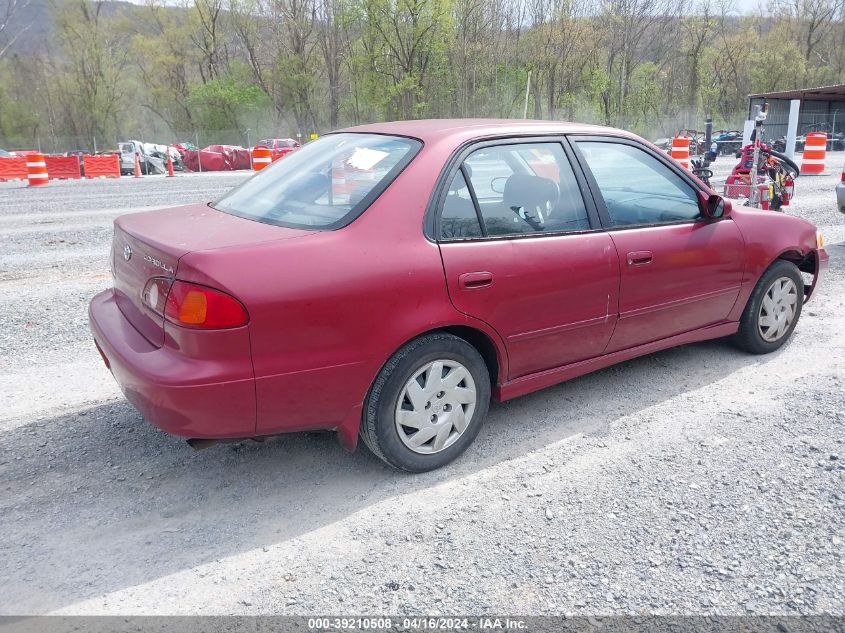 2T1BR12E61C445458 | 2001 TOYOTA COROLLA