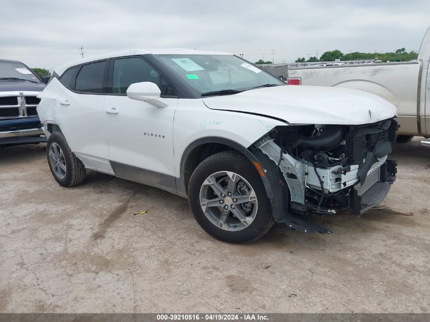 2024 Chevrolet Blazer Fwd 2Lt VIN: 3GNKBCR44RS165640 Lot: 39210516