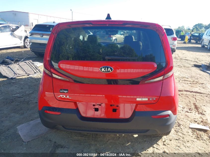 2020 Kia Soul Ex VIN: KNDJ33AU4L7715387 Lot: 39210581