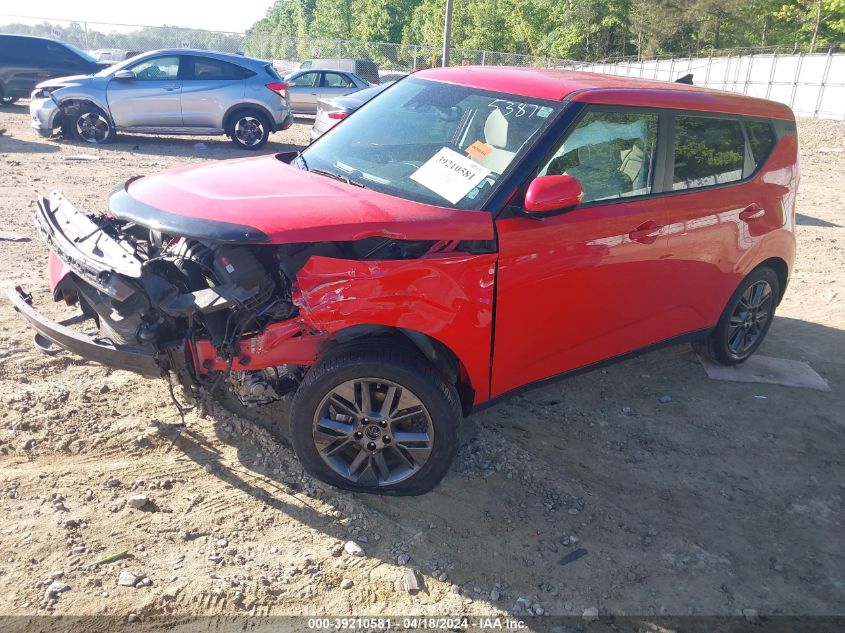 2020 Kia Soul Ex VIN: KNDJ33AU4L7715387 Lot: 39210581